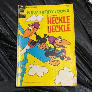 Whitman New Terrytoons Heckle and Jeckle Comic #22
